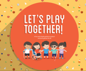 front cover of Let's Play Together - shows children playing